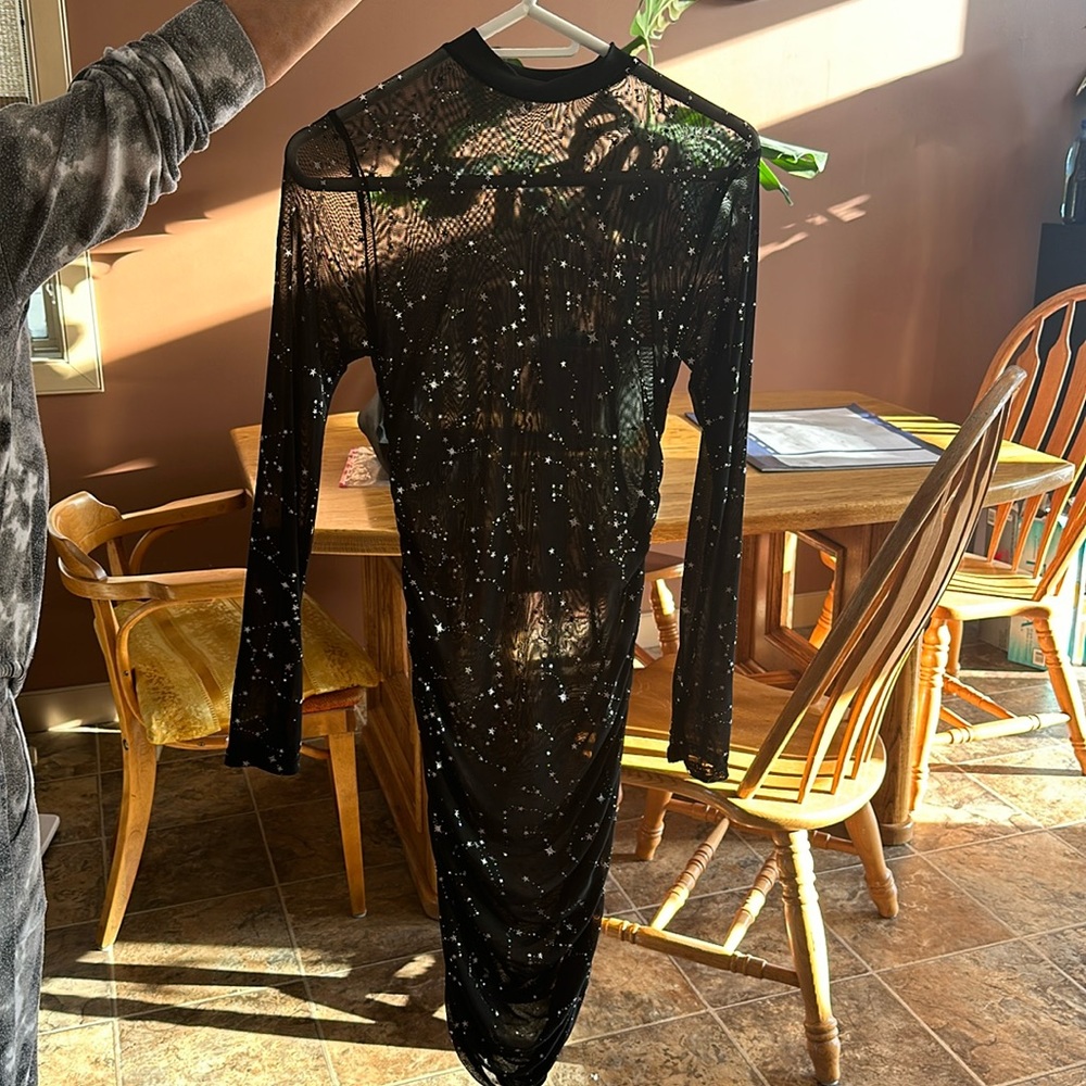 See through dress